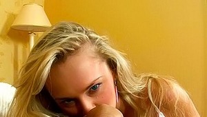 This teen model is greatly appreciated by a lot of our customers. Sugar is a very hot teen cutie with fantastic blue eyes and long blonde hair. Here is the video with her first anal. She wasn't ready for the anal action, but she tried to be a very good gi